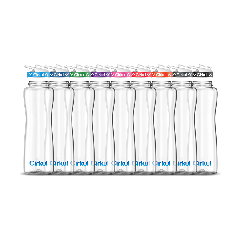 42oz. Plastic Bottle & Comfort Grip Lid