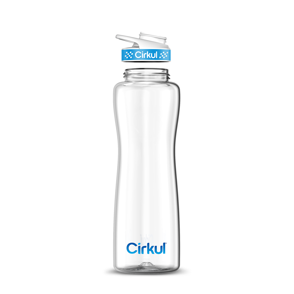 42oz. Plastic Bottle & Comfort Grip Lid