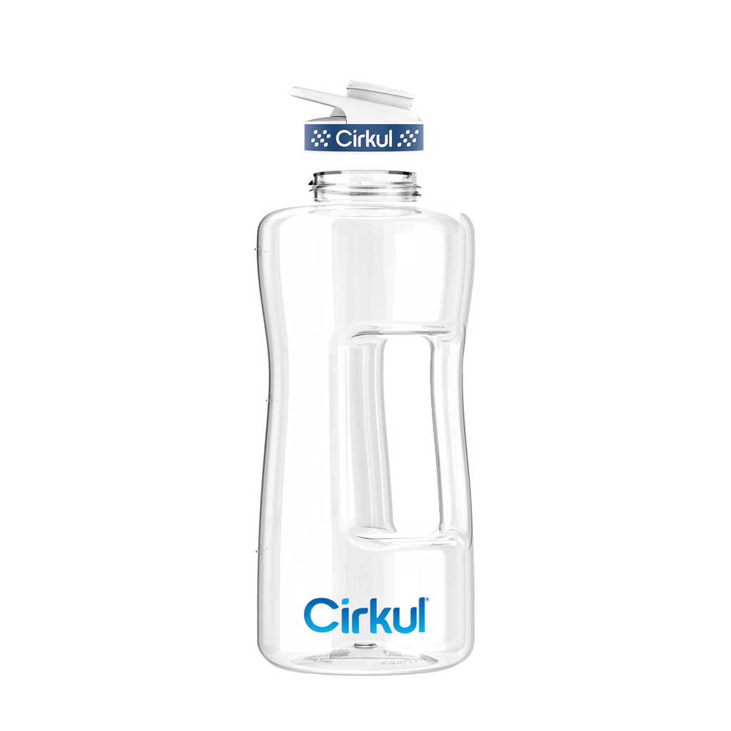 62oz. Plastic Bottle & Comfort Grip Lid