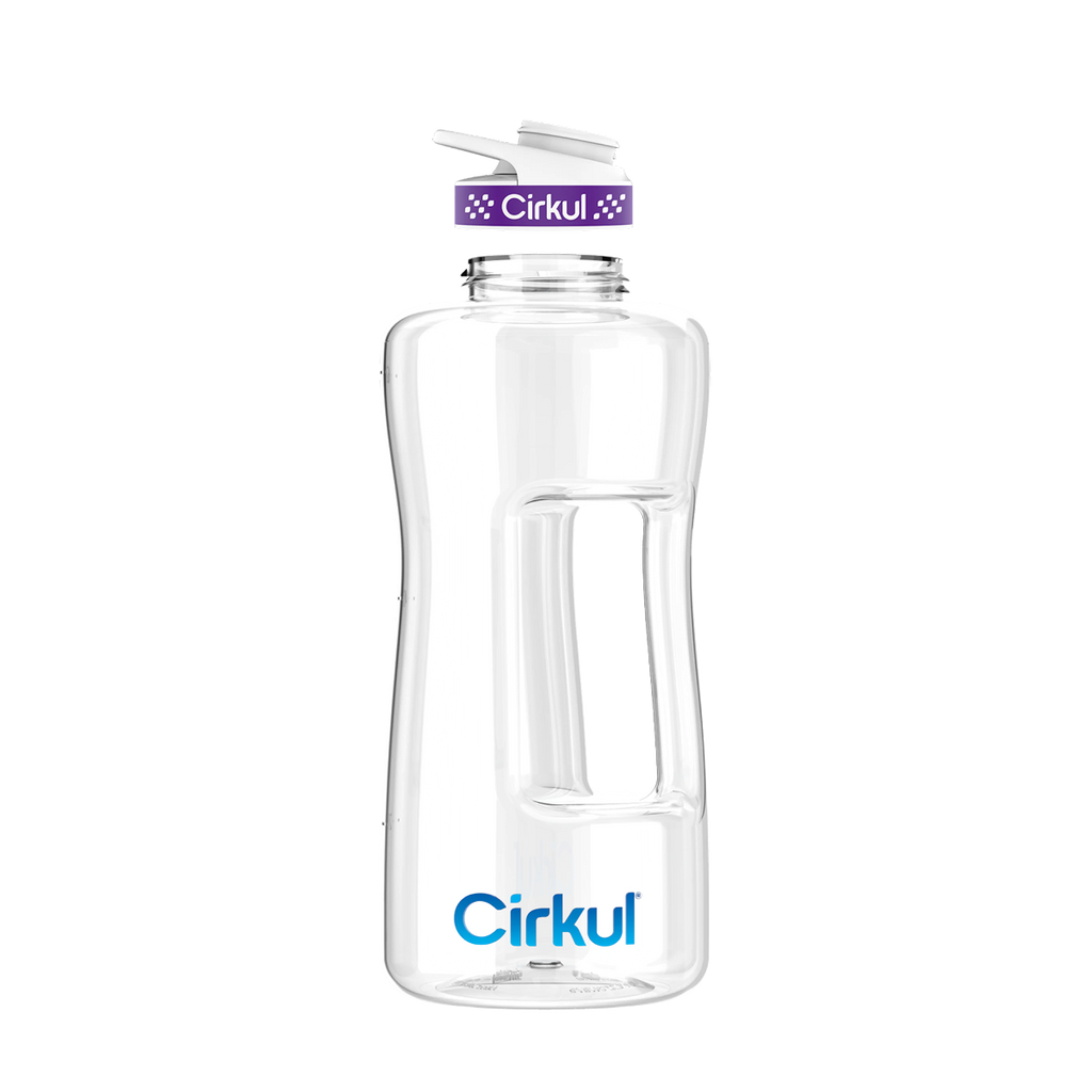 62oz. Plastic Bottle & Comfort Grip Lid