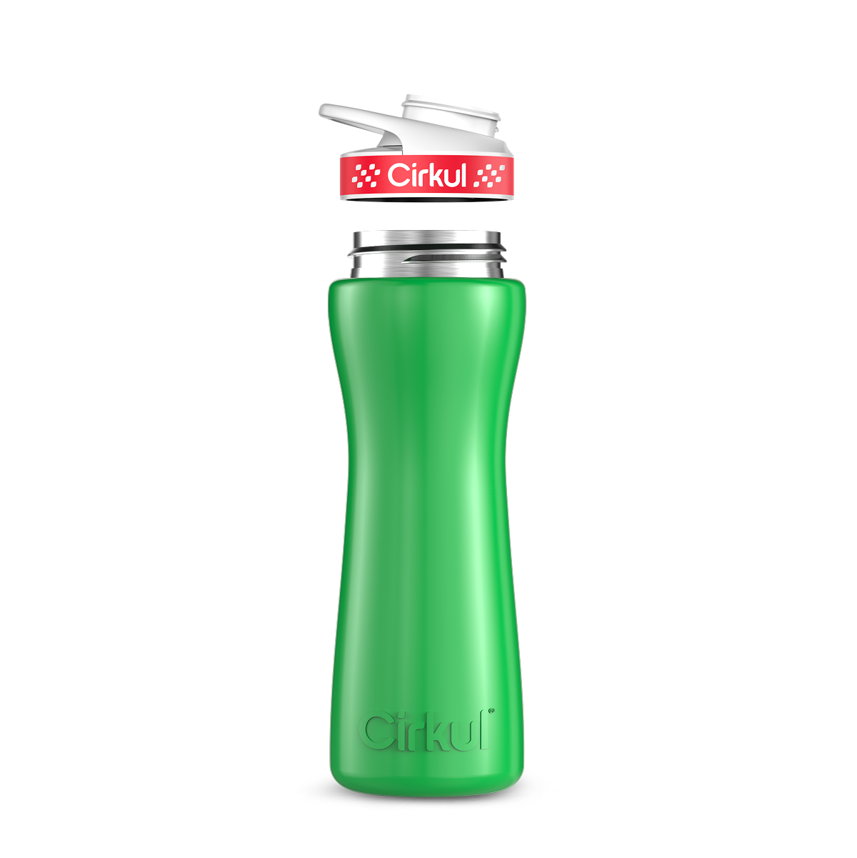 22oz. Stainless Steel Bottle & Comfort Grip Lid